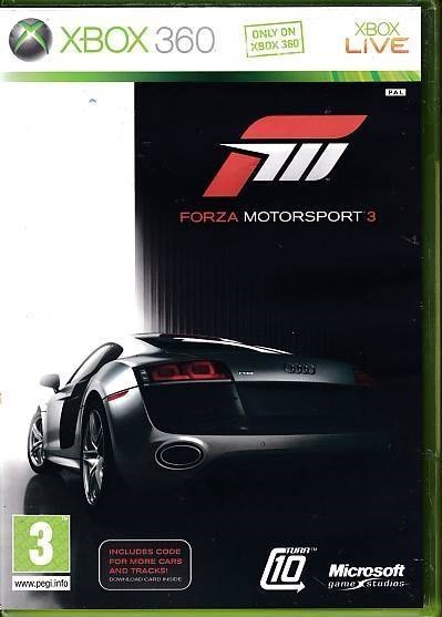 Forza Motorsport 3 - XBOX 360 (B Grade) (Genbrug)